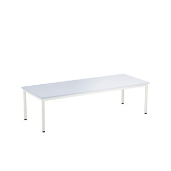 12:38 FSC BX Pöytä HT, 180x70 cm, valkoinen jalusta