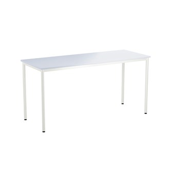 12:38 BX Pöytä HT, 180x70 cm, valkoinen jalusta