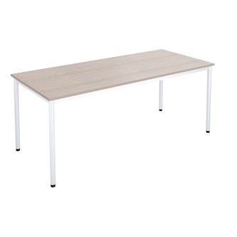 12:38 FSC BX Pöytä HT, 180x80 cm, valkoinen jalusta