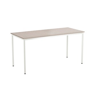 12:38 FSC BX Pöytä HT, 180x80 cm, valkoinen jalusta