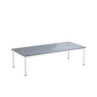 12:38 FSC BX Pöytä HT, 180x80 cm, valkoinen jalusta
