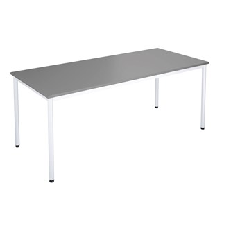 12:38 FSC BX Pöytä HT, 180x80 cm, valkoinen jalusta