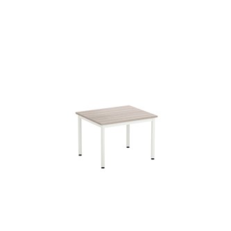 12:38 BX Pöytä HT, 70x60 cm, valkoinen jalusta