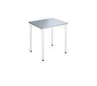 12:38 FSC BX Pöytä Akustik Optimal Laminat, 70x60 cm, valkoinen jalusta