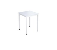 12:38 BX Pöytä HT, 60x60 cm, valkoinen jalusta