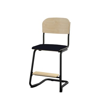 Matte BX 45 tuoli, pieni istuin, musta runko