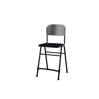 Matte BX 54 tuoli, pieni istuin, musta runko