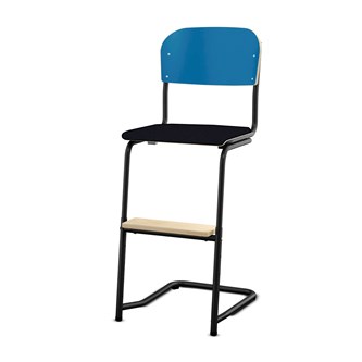 Matte BX 57/63 tuoli, pieni istuin, musta runko