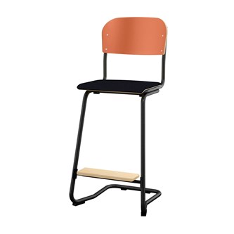 Matte FSC BX 63 tuoli, pieni istuin, musta runko