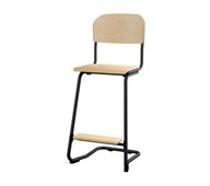 Matte FSC BX 63 tuoli, pieni istuin, musta runko