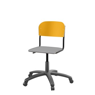 Matte FSC BX -tuoli kaasujousella, pieni istuin, musta runko