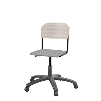 Matte FSC BX -tuoli kaasujousella, pieni istuin, musta runko