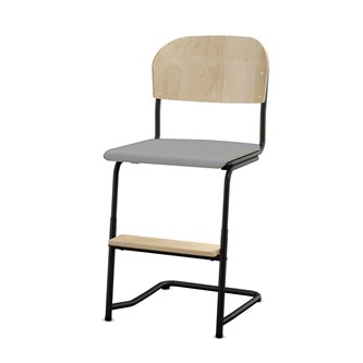 Matte FSC BX 45/63, iso istuin, musta runko