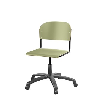 Matte FSC BX -tuoli kaasujousella, iso istuin, musta runko