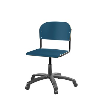 Matte FSC BX -tuoli kaasujousella, iso istuin, musta runko