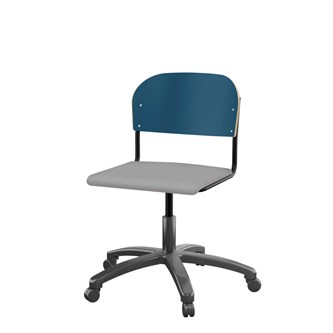 Matte FSC BX -tuoli kaasujousella, iso istuin, musta runko