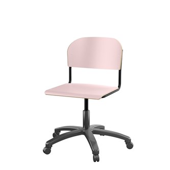 Matte FSC BX -tuoli kaasujousella, iso istuin, musta runko