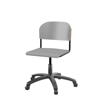 Matte FSC BX -tuoli kaasujousella, iso istuin, musta runko