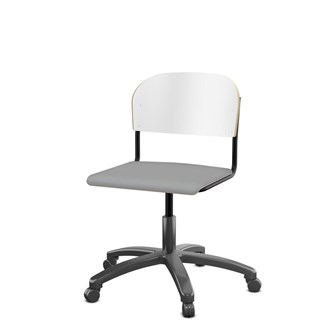 Matte FSC BX -tuoli kaasujousella, iso istuin, musta runko