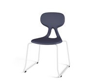 Poly BX kehäjalalla, Large, ik 45 cm, valkoinen jalusta