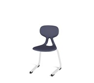 Poly BX D small, ik 33 cm, valkoinen jalusta