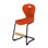 Karoline BX C -tuoli, large, ik 65 cm, musta jalusta