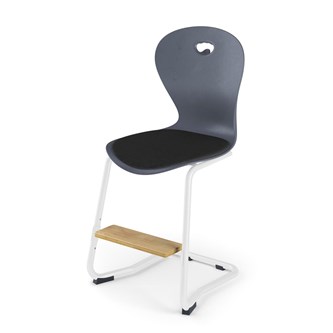 Karoline BX C -tuoli, large, ik 65 cm, valkoinen jalusta