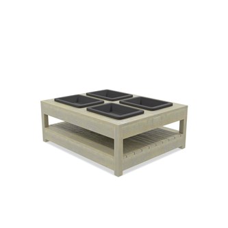 Urban-lajittelupöytä 0–3 -v.,  99x79 cm K 40 cm