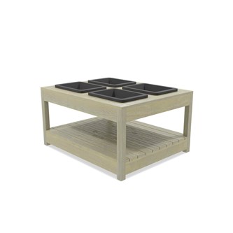 Urban-lajittelupöytä 3–6 -v., 99x79 cm K 55 cm