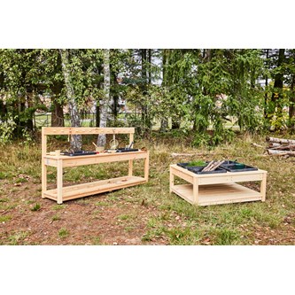 Urban-ulkokeittiö 3–6 -v., 160x40 cm K55/90 cm