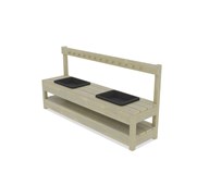 Urban-ulkokeittiö 3–6 -v., 160x40 cm K55/90 cm