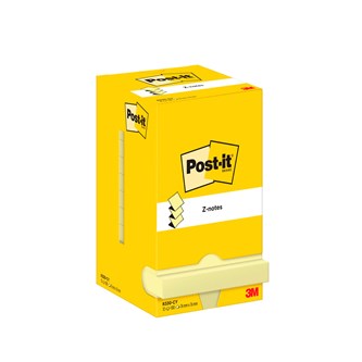 Viestilappu Post-it Z-Notes, 76x76 mm, 12 npp