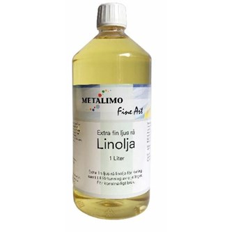 Puhdistettu pellavaöljy, 1 l
