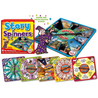 Creative Writing Story Spinners -peli, englanninkielinen