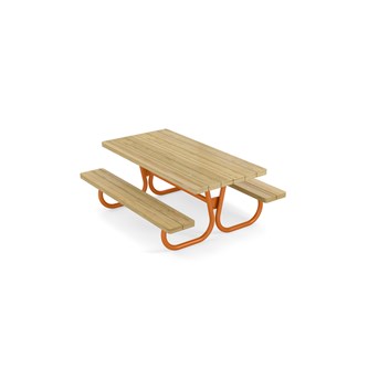 Rörvik piknik-pöytä, mäntyä, 140x70 K55 cm
