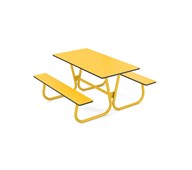 Rörvik piknik-pöytä, massiivilaminaattia, 140x70 K70 cm