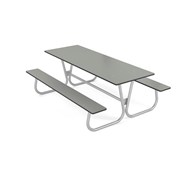 Rörvik piknik-pöytä, massiivilaminaattia, 200x70 K70 cm