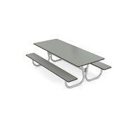 Rörvik piknik-pöytä, massiivilaminaattia, 180x70 K53 cm