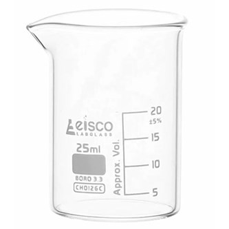 Keitinlasi 25 ml, borosilikaatti, 12 kpl
