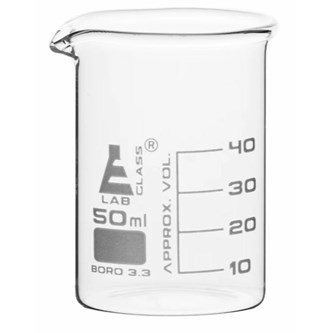 Keitinlasi 50 ml, borosilikaatti, 12 kpl