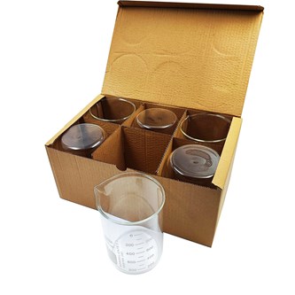 Keitinlasi 1000 ml, borosilikaatti, 6 kpl