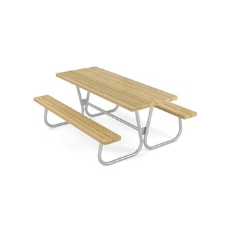 Rörvik piknik-pöytä, mäntyä, 180x70 K72 cm