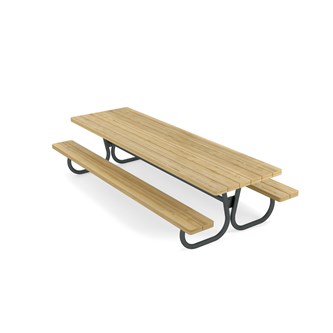 Rörvik piknik-pöytä, mäntyä, 233x70 K55 cm
