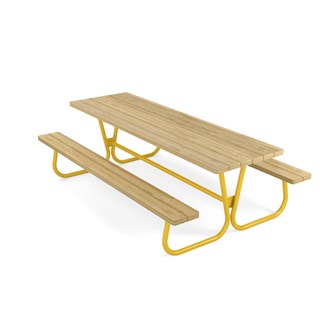 Rörvik piknik-pöytä, mäntyä, 233x70 K72 cm