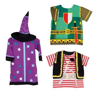 Roolipuvut, seikkailu, 3 kpl