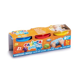 Muovailumassa Carioca Baby, 3 x 75 g