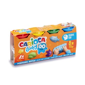 Muovailumassa Carioca Baby, 8 x 75 g