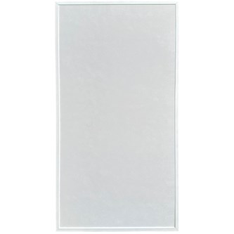 Akuframe Light valkoisella kehyksellä, 120x60 cm