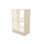 Fixa vitriinikaappi 2:2, sokkelilla, plexiliukuovet ja -takaseinä, S36/46 cm