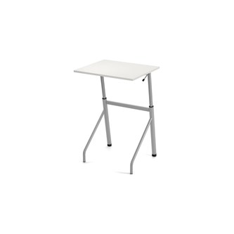 Altudo pöytä DL 70x60 cm, hopea runko